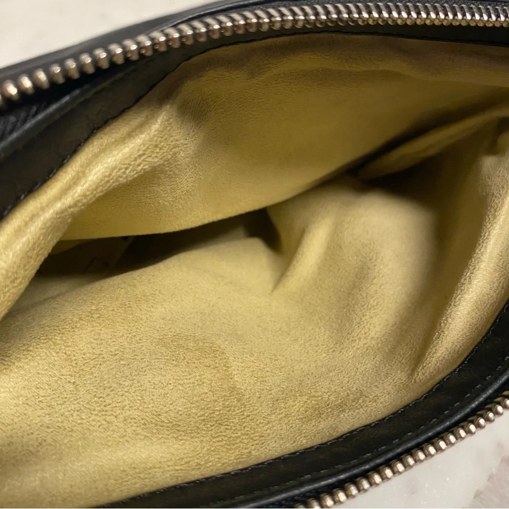 Jimmy Choo Black Leather Wristlet with Chain - Picture 6 of 11